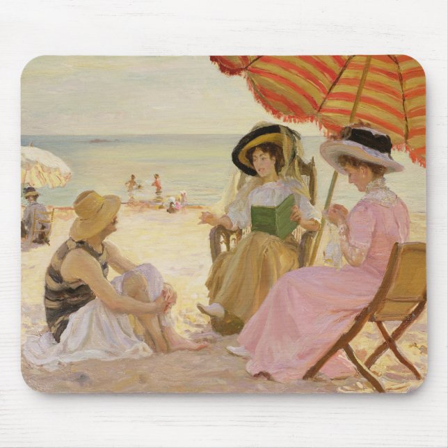 The Beach, 1929 Mouse Pad (Front)