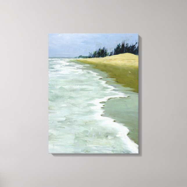 The Beach 2004 Canvas Print (Front)