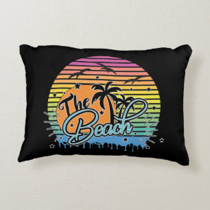 The Beach Accent Pillow