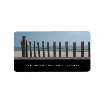 The Beach Address Labels by lifethroughalens at Zazzle