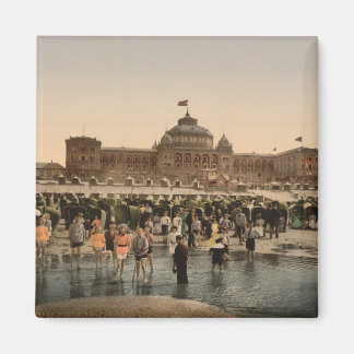 The Beach and Kursaal, Scheveningen, Netherlands Magnet