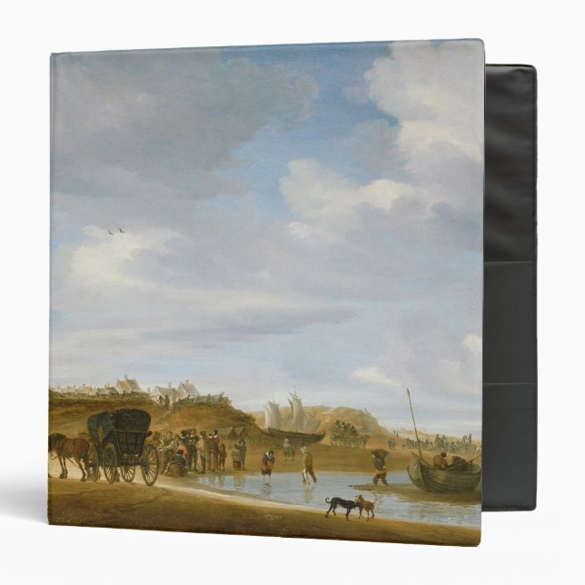 The Beach at Egmond-an-Zee Binder (Front/Inside)