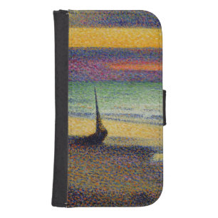 The Beach at Heist, 1891-92 Samsung S4 Wallet Case