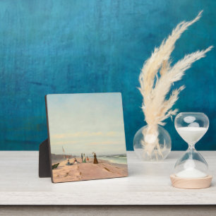 The Beach At Long Branch, New Jersey  Plaque