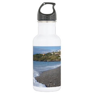 The Beach At Scalea Water Bottle