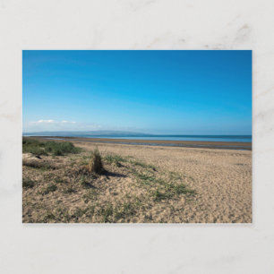 The Beach At Troon Scotland Postcard