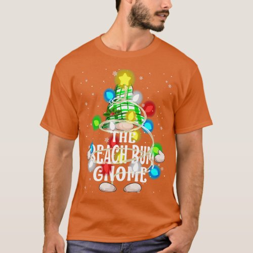 The Beach Bum Gnome Christmas Matching Family Shir T_Shirt