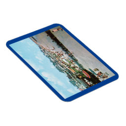 The Beach, Cape May NJ, Vintage Postcard Magnet | Zazzle