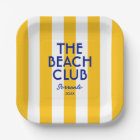 The Beach Club Sorrento Yellow Cabana Stripe