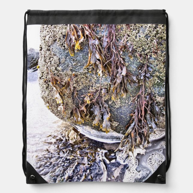 THE BEACH DRAWSTRING BAG (Front)