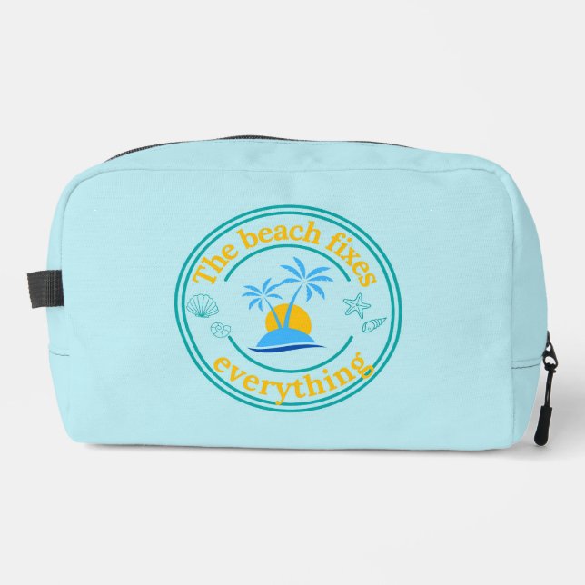 The Beach Fixes Everything Dopp Kit (Front)