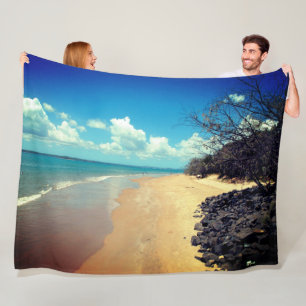 The Beach Fleece Blanket