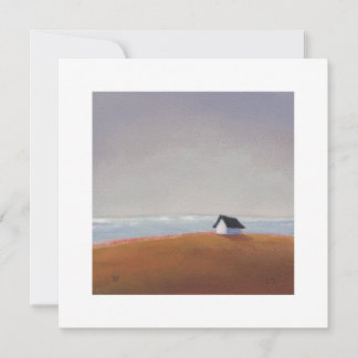 The Beach House - pretty art CUSTOMIZE IT personal Invitation