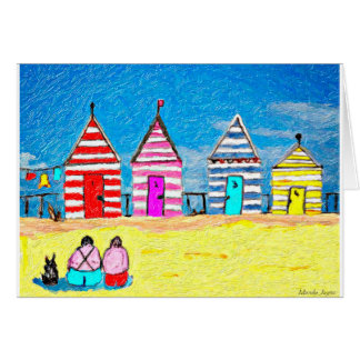 The Beach Huts Cards