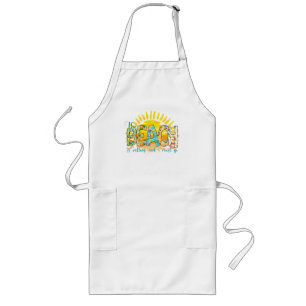 The Beach is Calling and I Must Go Long Apron
