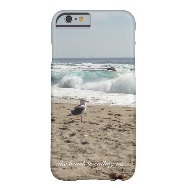 The Beach is Calling Me - iPhone 6 case (Back)