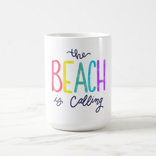 The Beach Is Calling Mug