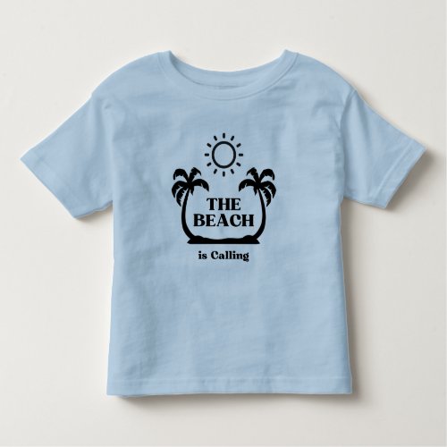 The beach is calling Summer T_Shirt