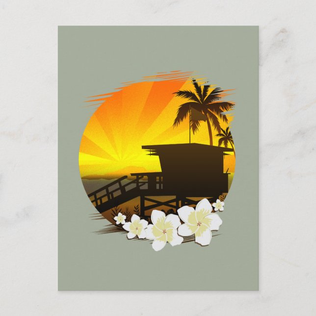 The Beach Life Postcard (Front)