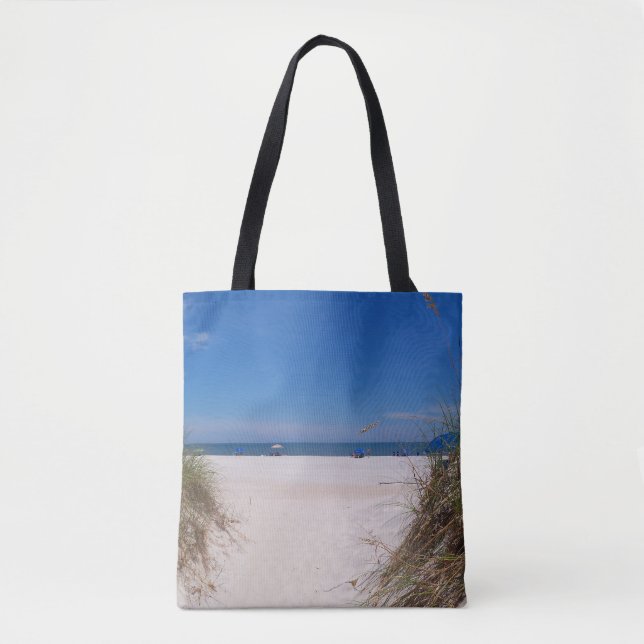 The beach on a tote bag (Front)