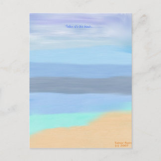 The Beach Postcard