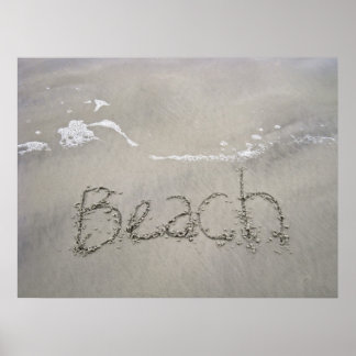 The Beach Poster