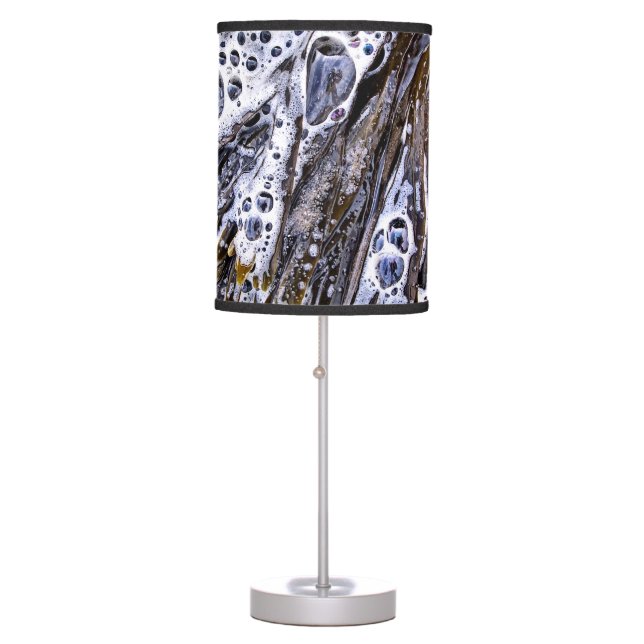 THE BEACH, SEAWEED, WATER AND SAND TABLE LAMP (Front)