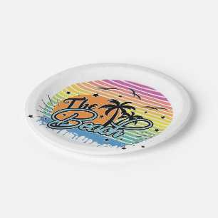 The Beach, Summer 2023 Paper Plates