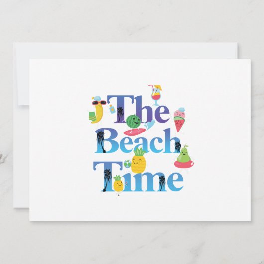 The Beach Time (Back)