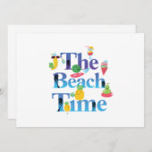 The Beach Time (Front/Back)