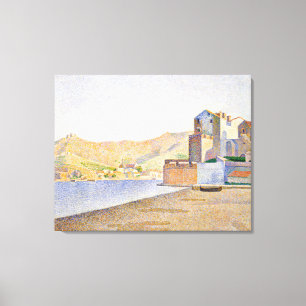 The Beach Town Canvas Print