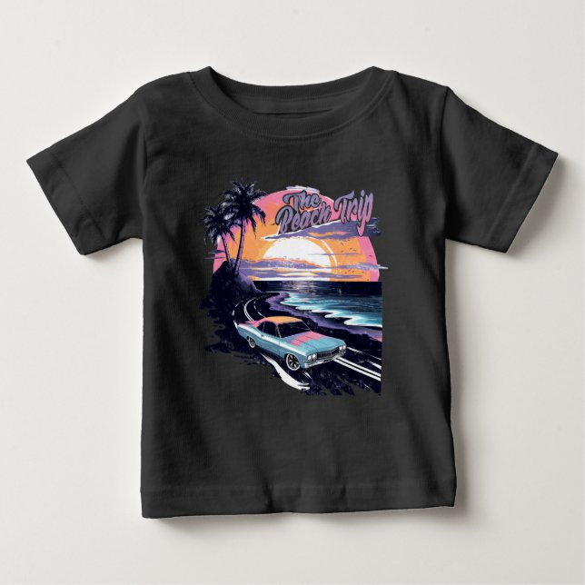 The Beach Trip Baby T-Shirt (Front)