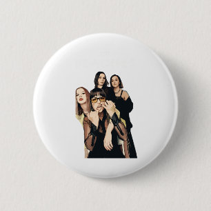 The Beache's Band Artwork Sticker Button