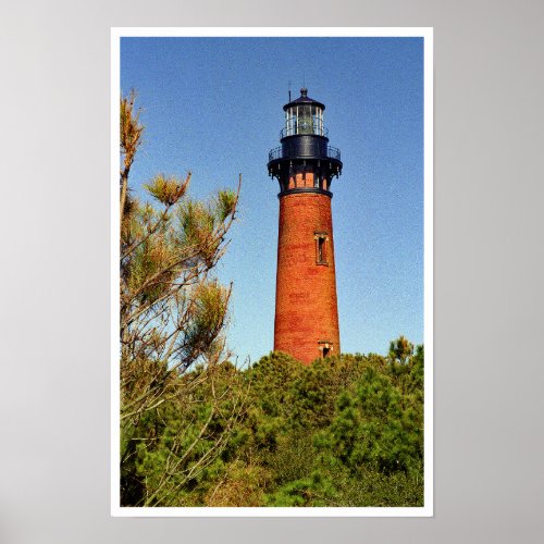 The Beacon of Currituck Beach Poster