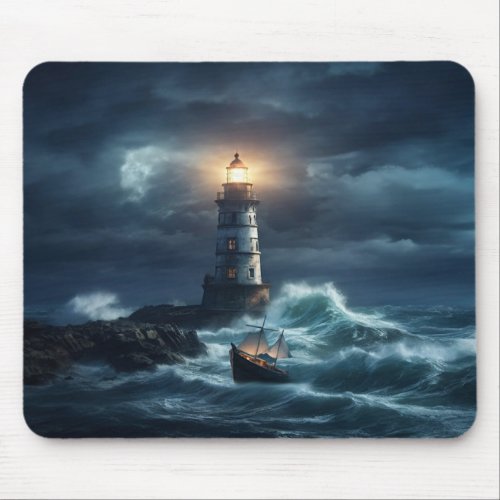 The Beacon of Hope Mouse Pad