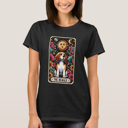 The Beagle Tarot Card T_Shirt