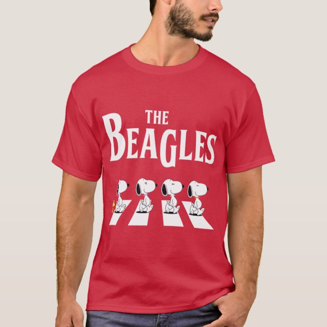 The Beagles Abbey Road Pawty PERFECT GIFT FOR YOU  T-Shirt (Front)