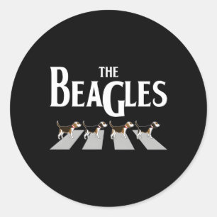 The Beagles Classic Round Sticker