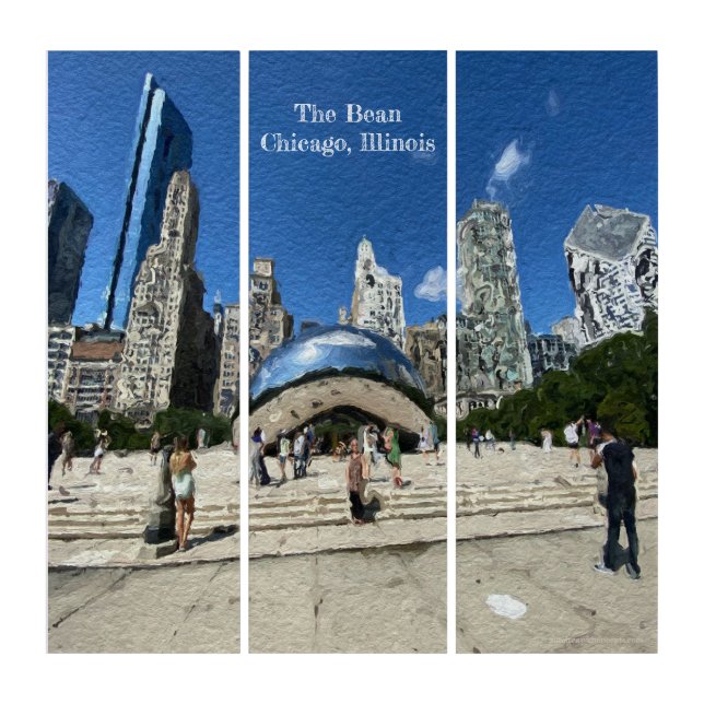 The Bean - Chicago, Illinois Triptych (Front)