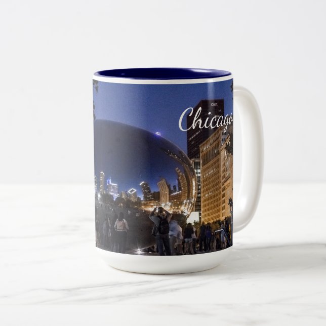 The Bean - Chicago Photo Mug (Front Right)