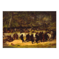 The Bear Dance, 1870 by William Holbrook Beard