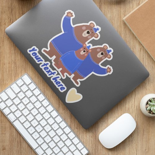 The Bear family Sticker