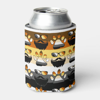 The Bear Geek's Bear Pride Can Cooler
