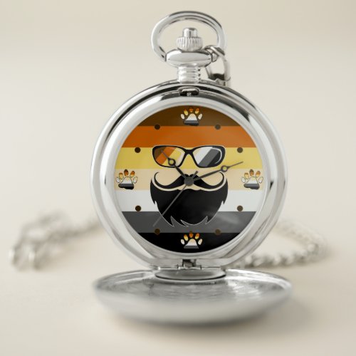 The bear geeks pocket watch