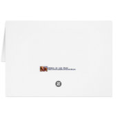 The Bear Went Over The Mountain - Blank Card (Back Horizontal)