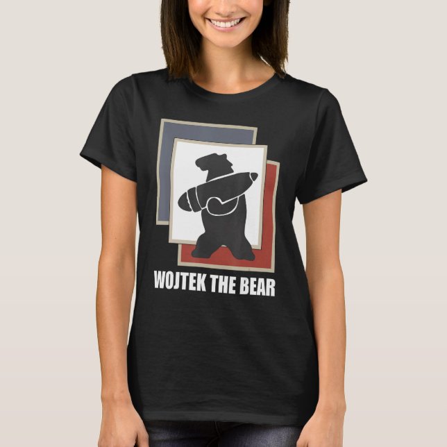 The Bear Wojtek Polish Bear T-Shirt (Front)