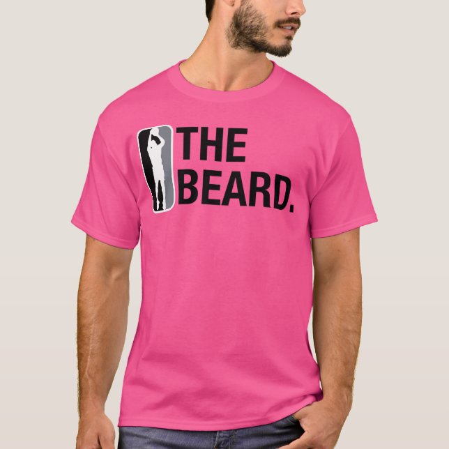 The Beard - James Harden - Brooklyn Basketball Net T-Shirt (Front)