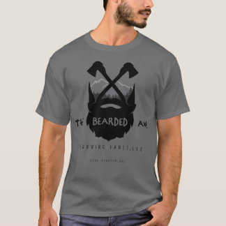The Bearded Axe Throwing Lanes For Light Colors T-Shirt