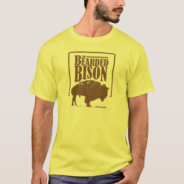 The Bearded Bison T-Shirt (Front)