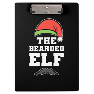 The Bearded Elf Christmas Clipboard